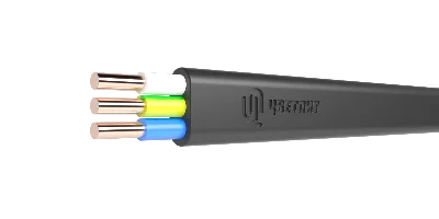 Кабель силовой ВВГ-П нг(А)-FRLSLTx 3х1.5 ок-0.66 черный бухта Цветлит КЗ 00-00148762