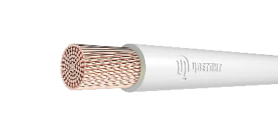 Провод силовой ПуГВнг(A)-LS 1х10 белый  ТРТС Цветлит КЗ 00-00130515