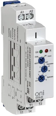 Реле температурное OTR-01 1 конт. 24-240В AC/DC ONI OTR-01-ACDC24-240V