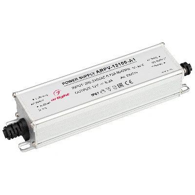 Блок питания ARPV-12100-A1 (12V, 8.3A, 100W) (, IP67 Металл, 3 года) Arlight 032316