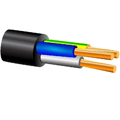 Кабель силовой ВВГнг(А) 3х1.5ок (N, PE) - 0.66 ТРТС однопроволочный КАБЕЛЬМАШ 501154