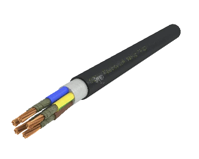 Кабель силовой ВВГнг(А)-FRLS 5х50 (N.PE)-0.66     черный многопроволочный (барабан) АЛЮР 00-00004614
