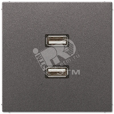 Плата гнезд 2XUSB JUNG MAAL1154AN