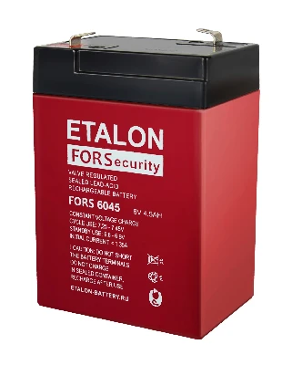 Аккумулятор 6В 4,5Ач ETALON BATTERY FORS 6045 200-6/045S