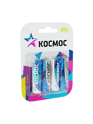 Батарейка  LR6 (AA) 1.5V Alkaline 4BL CLASSIC Космос KOCLR64BL_CLASSIC