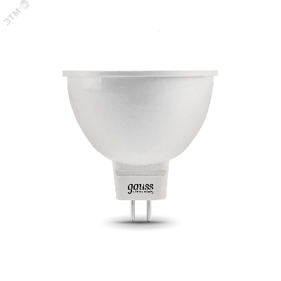 Лампа светодиодная LED 9 Вт 640 лм 3000К AC180-240В GU5.3 софит MR16 теплая Elementary GAUSS 13519