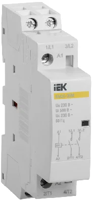 Контактор модульный КМ20-20М AC IEK MKK11-20-20