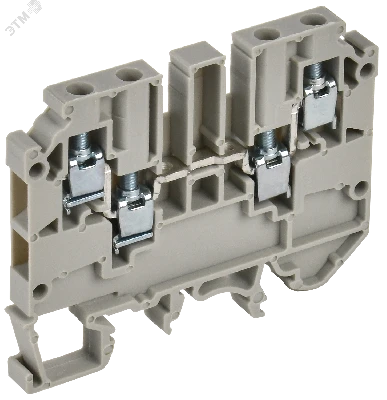 Колодка клеммная CTS-MC 4 вывода 4мм2 серая IEK YCT12-00-4-K03-004