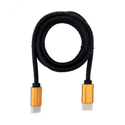 Кабель HDMI-HDMI 2.0, GOLD, длина 1.5 м., REXANT 17-6103