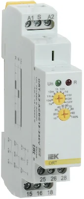 Реле задержки включения ORT. 2 конт. 12-240 В AС/DC ONI ORT-A2-ACDC12-240V