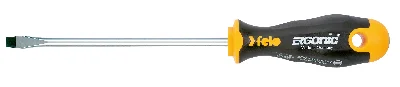 Отвертка Ergonic плоская шлицевая 2,5X0,4X75 Felo 40002210